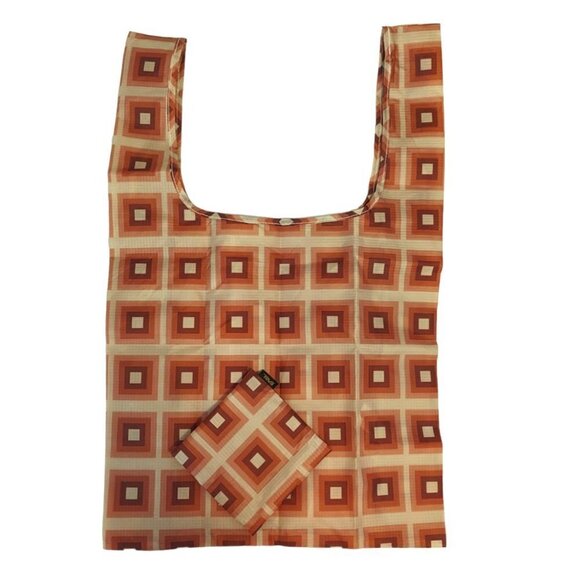 Teva Nylon Tote Bag Geometric Desert Print Packable NWT - Picture 2 of 5